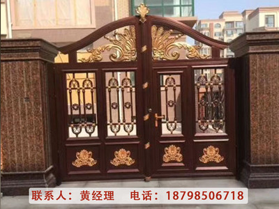 贵州铝艺大门安装