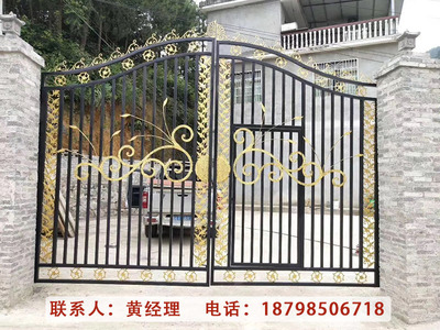 贵州铁艺大门安装