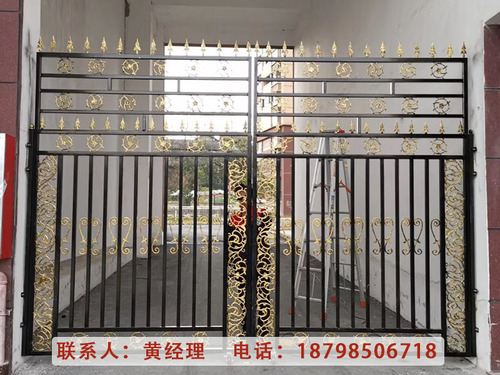 湄潭铁艺大门安装