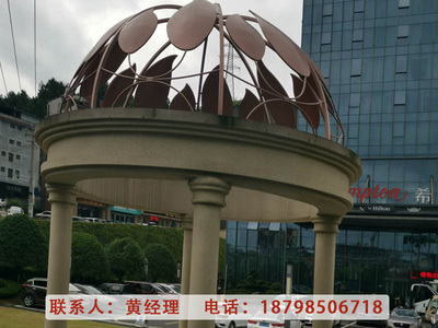 户外凉亭铁艺